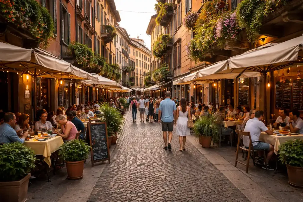 Brera district Milan romantic neighborhood
