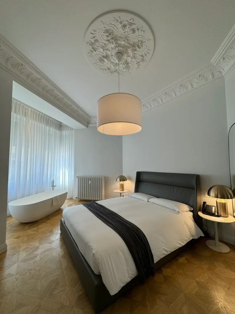 Boutique rooms Milano Centrale con vasca in camera Domus Collection Hotel delle Nazioni Milano