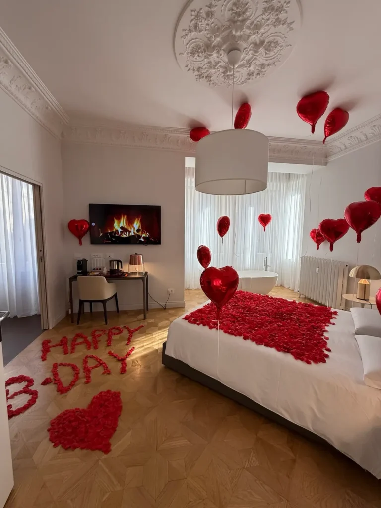camera romantica per compleanno a Milano